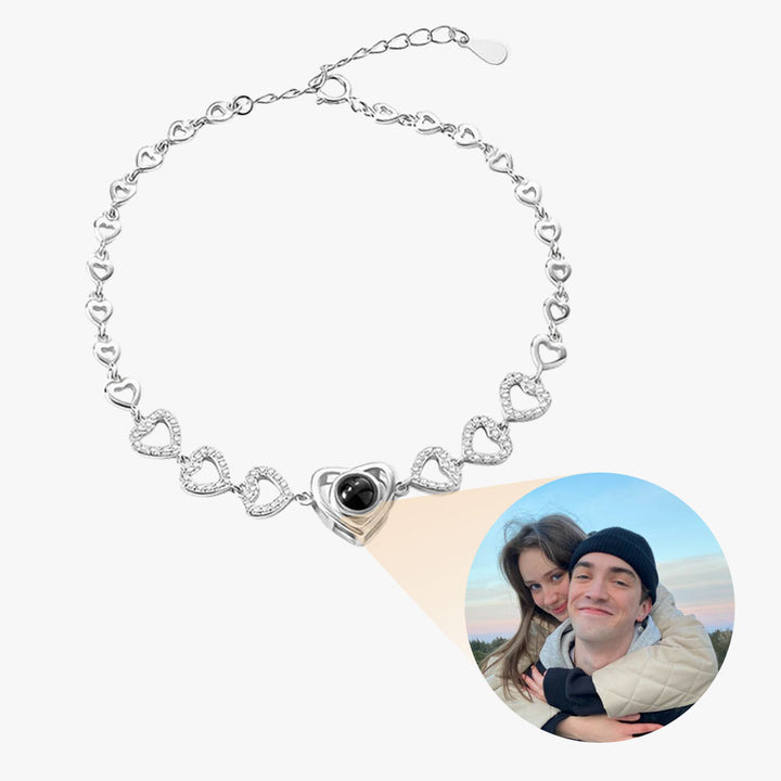 Valentine's Day Gift - Custom Love Photo Bracelet