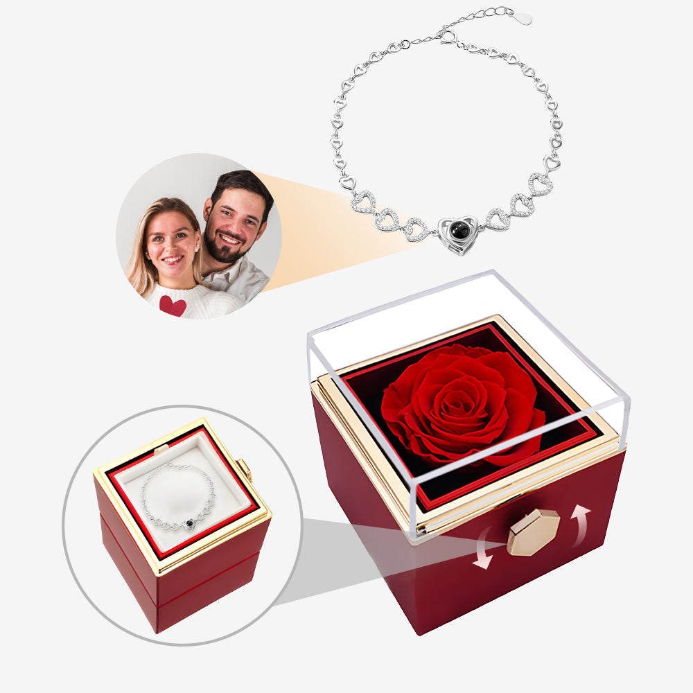 Valentine's Day Gift - Custom Love Photo Bracelet