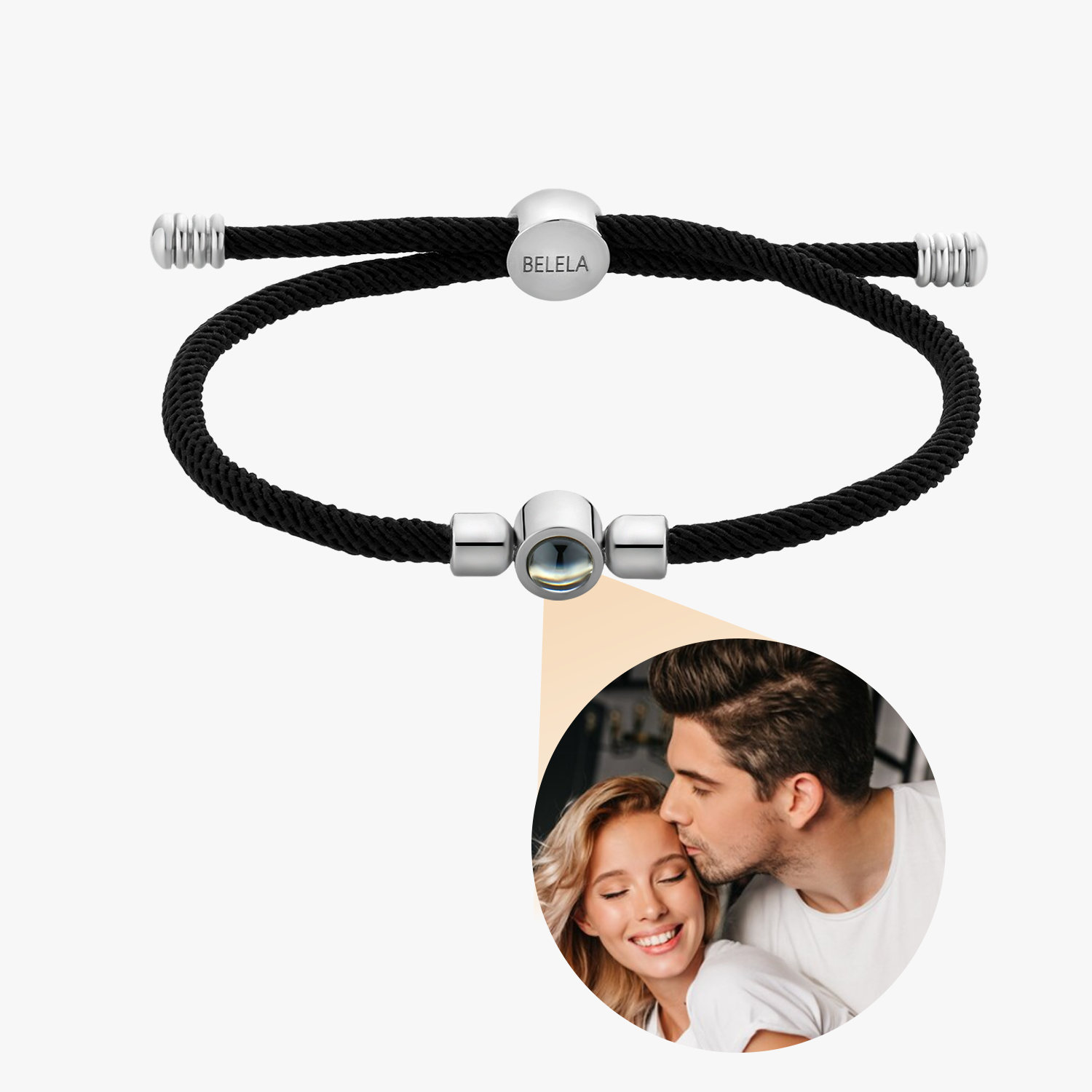 Milan Rope Photo Projection Bracelet